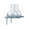 Pura - 2 tétines silicone perçage en Y - à partir de 6 mois