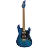Zivix Jamstik Deluxe MIDI Guitar Blue Black Pickguard elektrische gita...