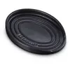 Le Creuset Repose-cuillère oval en céramique, Noir Mat, 71507150000099