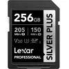 Lexar Carte SD Silver Plus UHS-1 256 Go V30 R205/W150 Mo/s