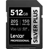 Lexar Carte SD Silver Plus UHS-1 512 Go V30 R205/W150 Mo/s