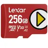 Carte mémoire Lexar microSDXC  UHS-I Cards Play 256 Go Rouge