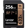 Lexar Carte mémoire Secure Digital (Sd) 256 Go C10 U3 Uhs-i 633x 95r 4...
