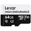 Lexar Carte Mémoire High-endurance Microsdxc Uhs-i Clase 10 64gb