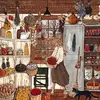New York Puzzle Company - Winter Stores - 500 stukjes puzzel