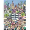 New York Puzzle Company Pièces XXL - Sun Kissed City York-Puzzle-MT242...