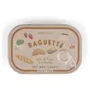 PADDYWAX Geurkaars blikje French Baguet | Bistro French Baguette Print...