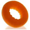 Oxballs - Axis Rib Griphold Cockring Orange Ice