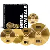PACK CYMBALES MEINL HCS (14"/16"/20") + SPLASH 10" + T-SHIRT (L)