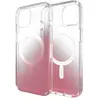 Coque pour iPhone 13 Gear4 Milan Snap Transparent et rose
