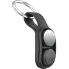 PopSockets, Porte-clés, Pack de démarrage PopPuck Black Flip, Noir