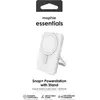 Mophie - Batterie Externe  10000 Mah Magsafe Blanc Avec Support