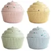Mushie Lot de 4 jouets de bain Cupcake Mix and Max