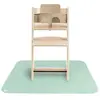 Mushie Tapis anti-éclaboussure Roman Green (108 x 108 cm)