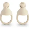 Mushie Lot de 2 sucettes grignoteuses en silicone Shifting sands