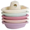 Mushie Badspeelgoed Bath Boats | Pastel