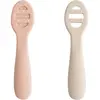 Mushie Eerste Set Baby Lepels Blush Shifting Sand 1 set