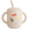 Tasse à paille Dino