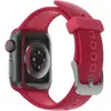 OtterBox Bracelet All Day pour Apple Watch Series 10/9/8/7/6/SE 2e gen/SE 1e gen/5/4-40mm/41mm/42mm, Bracelet de rechange en silicone doux au toucher durable pour Apple Watch, Rouge