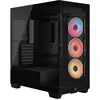 Corsair 500X LX-R RGB BLACK MID (Mini-ITX, ATX, mATX), Boîtier PC, Noi...