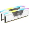 Corsair Vengeance RGB White - 2 x 16 Go (32 Go) - DDR5 6000 MHz - CL36