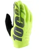 100% Gants Brisker Adulte, Jaune Fluo, L