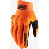 Gant 100% pour homme, orange fluo/noir, taille S