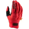 Gants 100% Cognito pour homme, rouge/noir, taille S