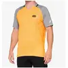 100% MTB Fietsshirt Celium - OranjeGrijs - L