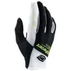 100% Gants Celium noir/blanc Taille M 2021 Gants de vélo