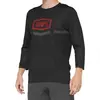 Maillot 3/4 100% Airmatic Noir/Rouge