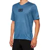 100% Airmatic Mesh Fietsshirt met korte mouwen, blauw, afmeting L voor man