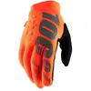 BRISKER Gants pour enfant Orange fluo/noir Taille S