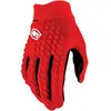 100percent 100% Geomatic Fiets handschoenen, rood, afmeting L voor man