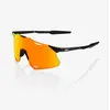 100percent 100% Hypercraft - Matte Black - HiPER Red Multilayer Mirror Lens
