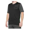 100%, Hommes, Maillot de cyclisme, Jersey Ridecamp (S), Noir, S