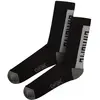 Chrome Merino Crew socks black/reflective Noir
