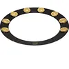 Meinl BBP14 - Tambourin backbeat pro 14'' pour caisse claire - Noir