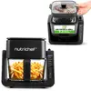 NutriChef 3,8 Liter Airfryer & Grill   7-in-1 Voorgeprogrammeerde Kook...