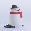 Boîte repas isotherme Bestie Foodie Bonhomme de Neige (600 ml)