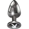 PLAYBOY PLEASURE - TUX ALUMINIUM BUTTPLUG - LARGE