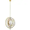 Jonathan Adler ELECTRUM-Suspension Laiton/Métal/Verre Largeur71.1cm