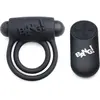 XR BRANDSXR - BANG! XR Brands Silicone Cockring and Bullet with Remote Control black