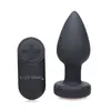 XR Brands Vibrerende Buttplug Met LED-licht - Medium