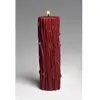 Master Series Doorn Druipkaars - Rood