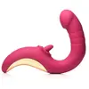 Lickgasm XR Brands - Tease & Please Likkende & Stotende Vibrator - Roze