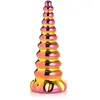 Creature Cocks XR Brands - Twilight Regenboog Glazen Dildo