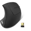 Anker Vertical Ergonomic - souris - 2.4 GHz - noir
