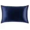 Slip Silk Pillowcase - Queen (Various Colours) - Navy