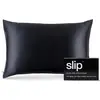 Slip Silk Pillowcase - Queen - Black